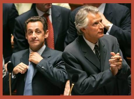Sarkozy et le Marin Jean-Claude dans la Tempête.