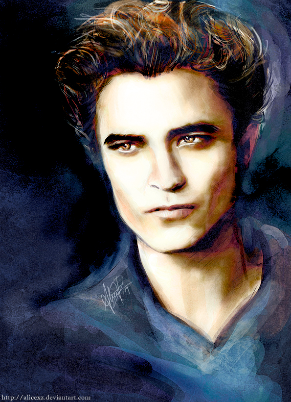 Découvrez Twilight,et nos vampires préférés en peinture!