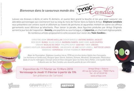Expo THE TOXIC CANDIES SHOW du 11 Février au 13 Mars