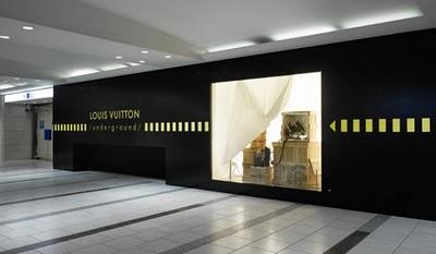 LOUIS VUITTON UNDERGROUND POP UP STORE IN PARTNERSHIP WITH SEIBU