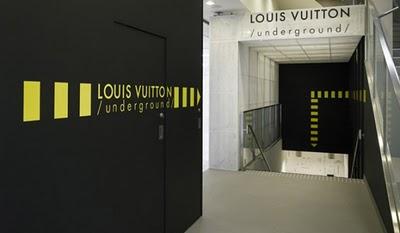 LOUIS VUITTON UNDERGROUND POP UP STORE IN PARTNERSHIP WITH SEIBU