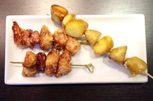 Brochettes à picorer au sésame