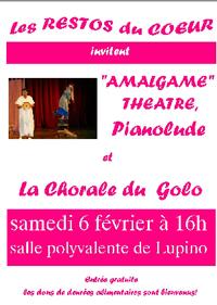 Après-midi consacré au restos du coeur aujourd'hui à la salle Polyvalente de Lupino