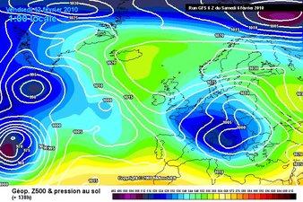 Semaine prochaine: Retour du froid. Episode fortement pluvieux en début de semaine, et neige jeudi et vendredi ?