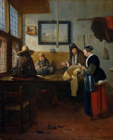 Brekelenkam - L'atelier du tailleur, 1661