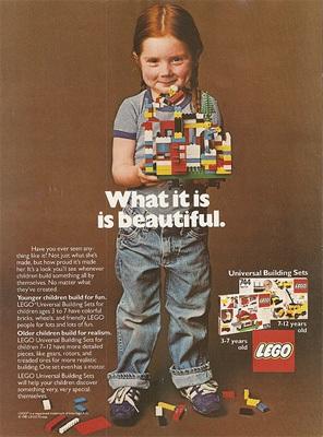 Sois créatif et … Continue à jouer au Lego
