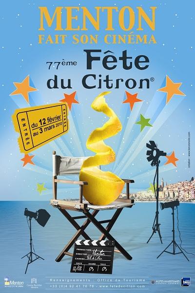 Menton fait son cinéma lors de la Fête du Citron 2010