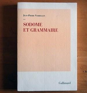 Jean-Pierre Verheggen, Sodome et Grammaire