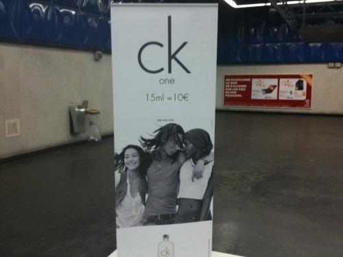CK One 15ml : Stunt Marketing pour la Saint-Valentin