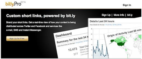 bitly pro bit.ly Pro: créez gratuitement votre propre service dURL courtes