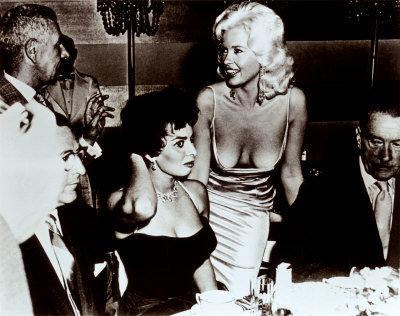 Jayne Mansfield et Sophia Loren 2