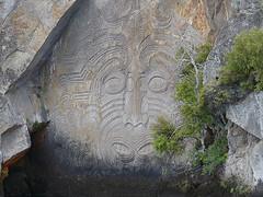 Maori carvings