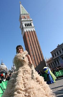 Carnaval de Venise 2010 : le Vol de l'Ange