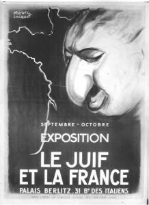 Exposition Le Juif et la France Michel Jacquot 1941.jpg