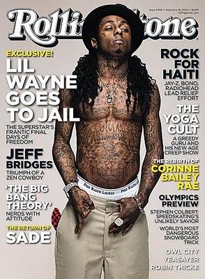 Lil Wayne dans Rolling Stone pour un itw exclusif avant son incarcération