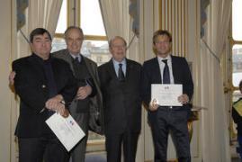 Prix Roland Dorgelès 2010 à Alain Bédouet et Laurent Delahousse