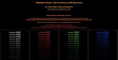 Astuce : votre écran est-il calibré ?