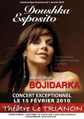 Doushka Esposito en concert au Trianon