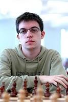 Le champion du monde junior d'échecs Maxime Vachier-Lagrave 