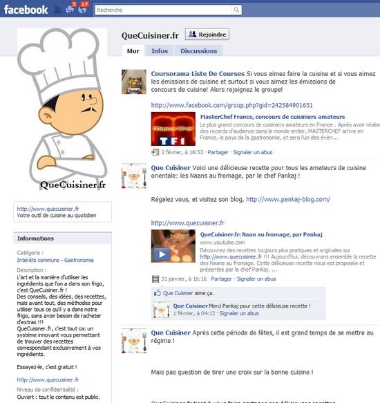 profil que cuisiner