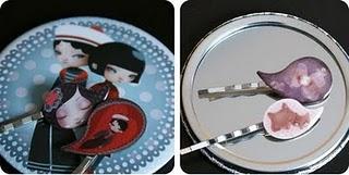 Mes barrettes à mèches folles