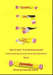 Exclusivité Monsieur à Paris : Les blagues Carambar non retenues par Cadbury