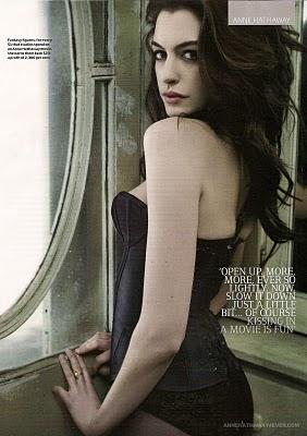 [couv] Anne Hathaway pour GQ uk