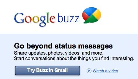 google buzz Google Buzz, le virage social de Gmail