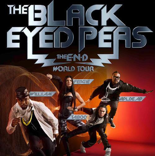 Les Black Eyed Peas ajoute une date de concert en France !!