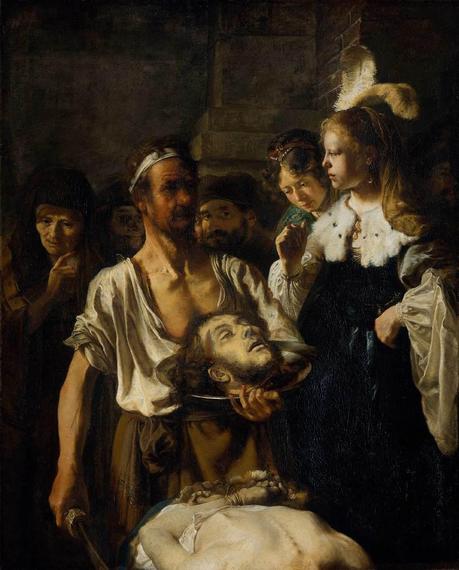 Rembrandt (atelier) - La décapitation de Saint-Jean Baptiste, 1640
