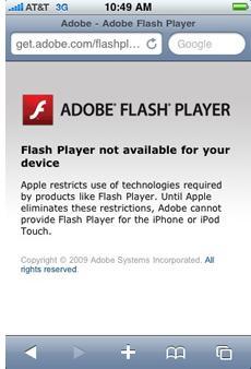 Adobe : les utilisateurs veulent Flash sur iPhone