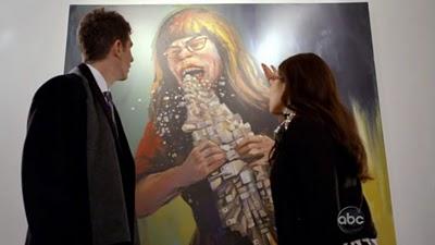 (Ugly) Betty become the muse of a painter...
