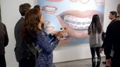 (Ugly) Betty become the muse of a painter...