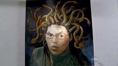 (Ugly) Betty become the muse of a painter...