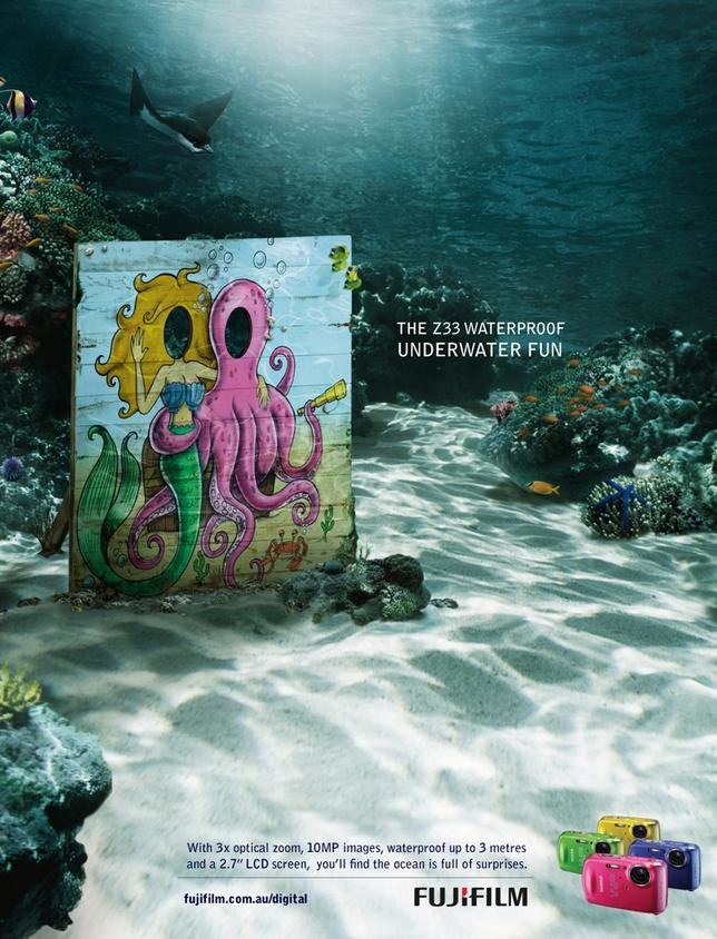 La pub du jour : Photos 20 000 lieux sous les mers [Photo]