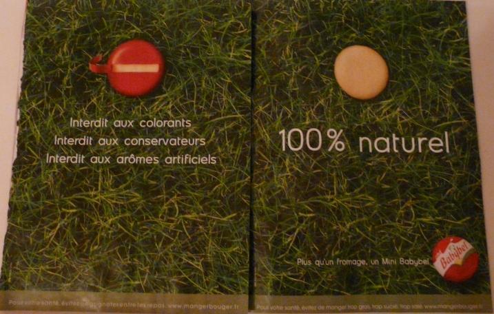 Campagne Mini Babybel « 100% Naturel »