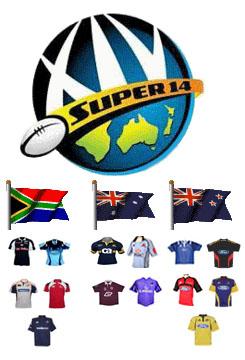 super14rugby team maillot