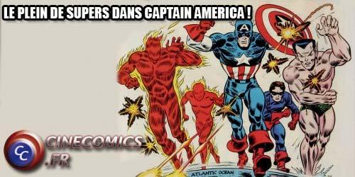 Les invaders dans the first avenger: captain america