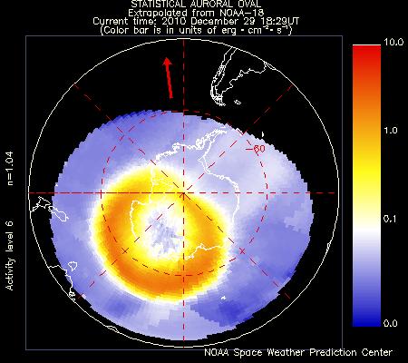 aurore ovale auroral austral pmapS