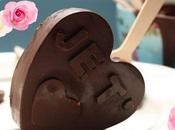 Cuillères chocolat pour Valentin
