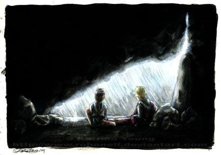 Waiting_Out_The_Rain_by_RohanElf