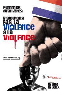 Manifestation virtuelle contre la double violence(2)