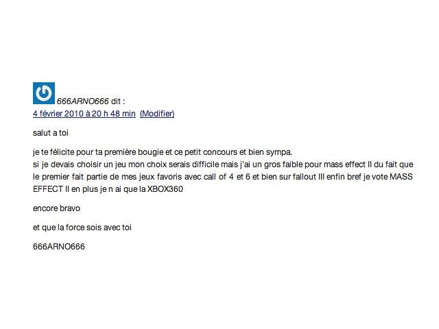 [RESULTAT] Un jeu au choix à gagner