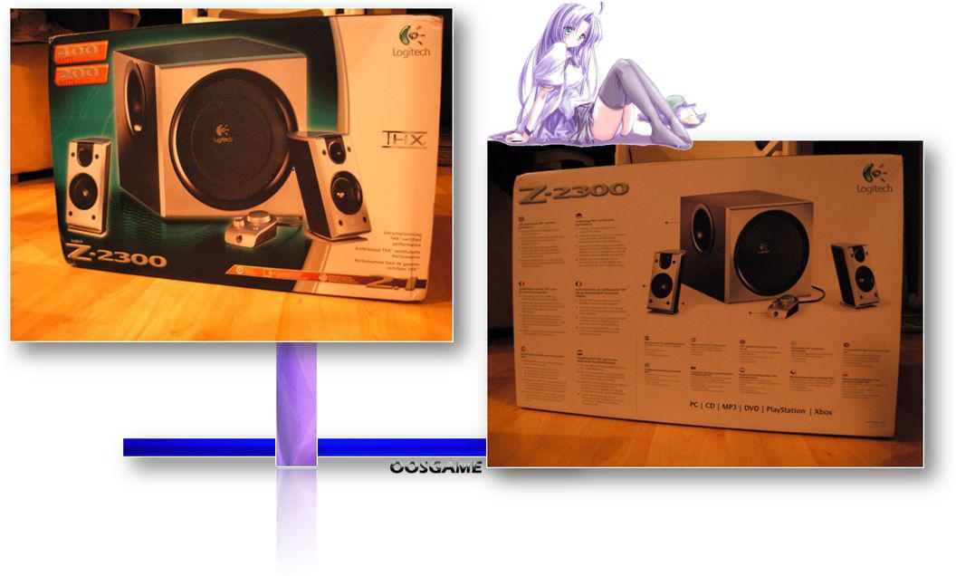  [achat et déballage] Enceintes 2.1 Logitech  Z 2300 (par Tom)