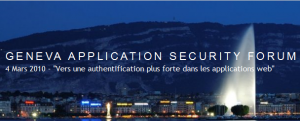 Geneva Application Security Forum: Plus que quelques places !