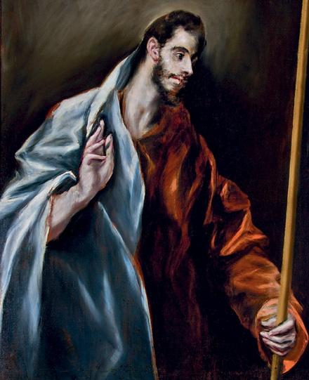 El Greco - Saint Thomas - Ca. 1610-1614 - huile sur toile - Toledo, Museo del Greco 