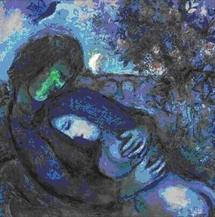 Les Amoureux de Marc Chagall.
Il est absolument incroyable de...