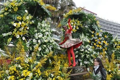 BATAILLE DE FLEURS A NICE