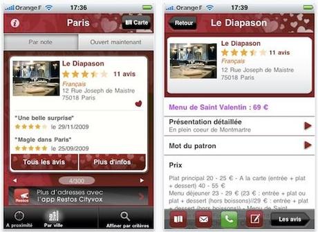 Saint Valentin : les applications pour iPhone