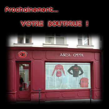 Ouverture de votre « boutique » ASCA Gym très bientôt !